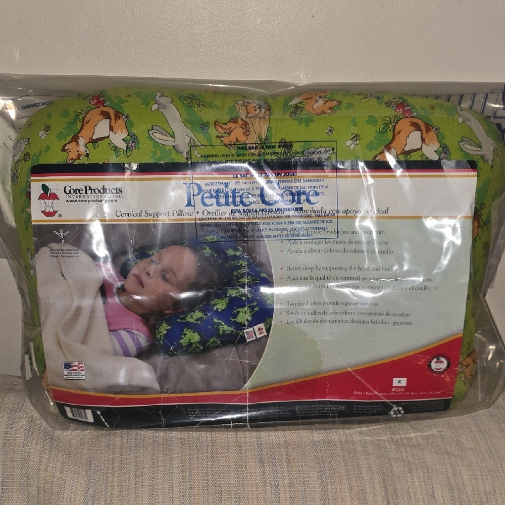 NEW Core Products Petite Core Cervical Support Pillow For CHILDREN